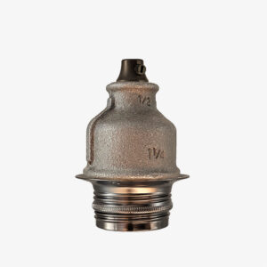 Luminaire suspension Kit douille E27 métallique pour câble – 1/2″, Perle noire de plomberie – MCFR0000612W81