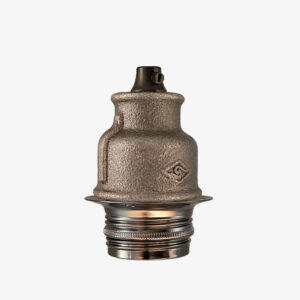 Luminaire suspension Kit douille E27 métallique pour câble – 3/4″, Perle noire de plomberie – MCFR0000634W81
