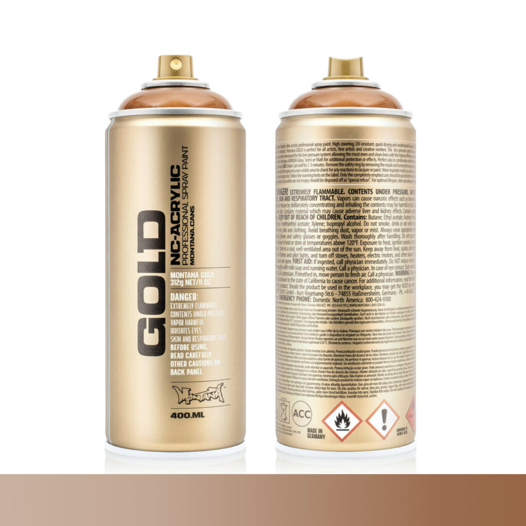 Montana Gold Hazelnut Transparent Braun - MCFT0180404C1