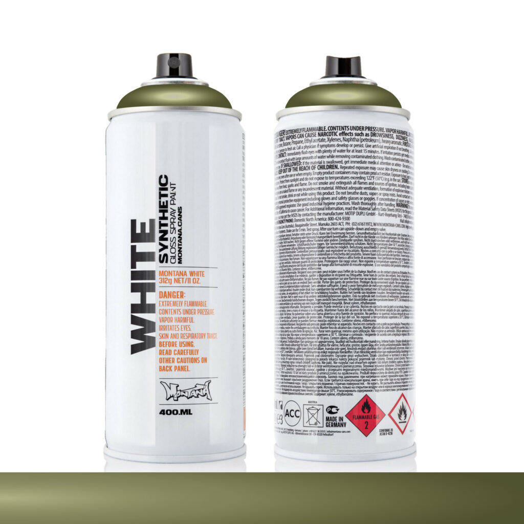 Montana White Wild Willy Grün glänzend - MCFT0130304C4