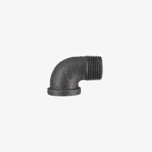 Raccord fonte Coude 90° F/M déco – 3/4″ de style industrielle DIY – MCFF8101234W1