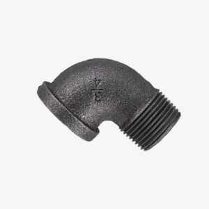 Raccord fonte Coude déco male femelle déco de style industrielle DIY – MCFF8101200W1
