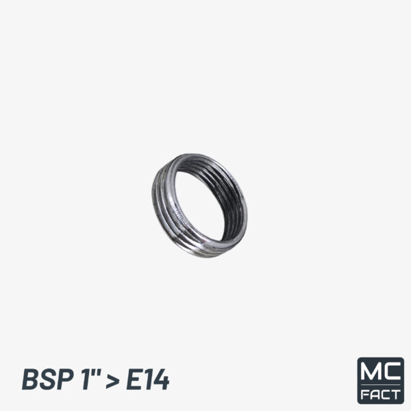 Bague réductrice 1″ vers douille E14 - MC Fact