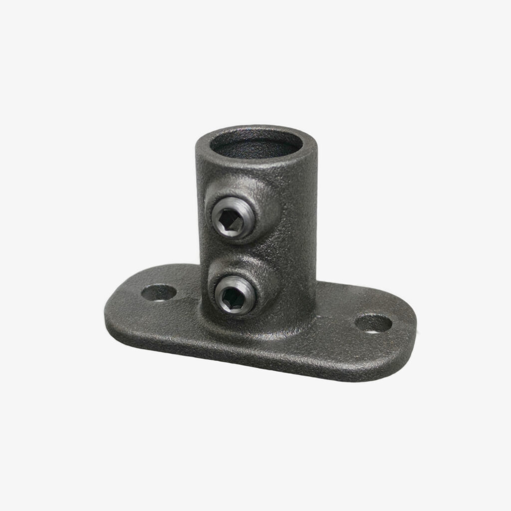 Direct Clamp Fitting 132 Ovale Direct-Befestigungsplatte für direkte Rohrverbindungen - MCFH0132000W1