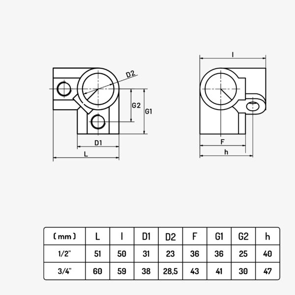 Coude distributeur 3 voies Direct - MC Fact