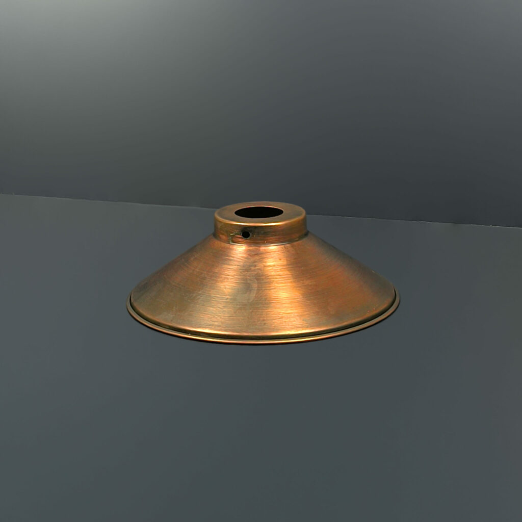 Vintage flared copper patina shade Ø230mm - MCFL0011000W92
