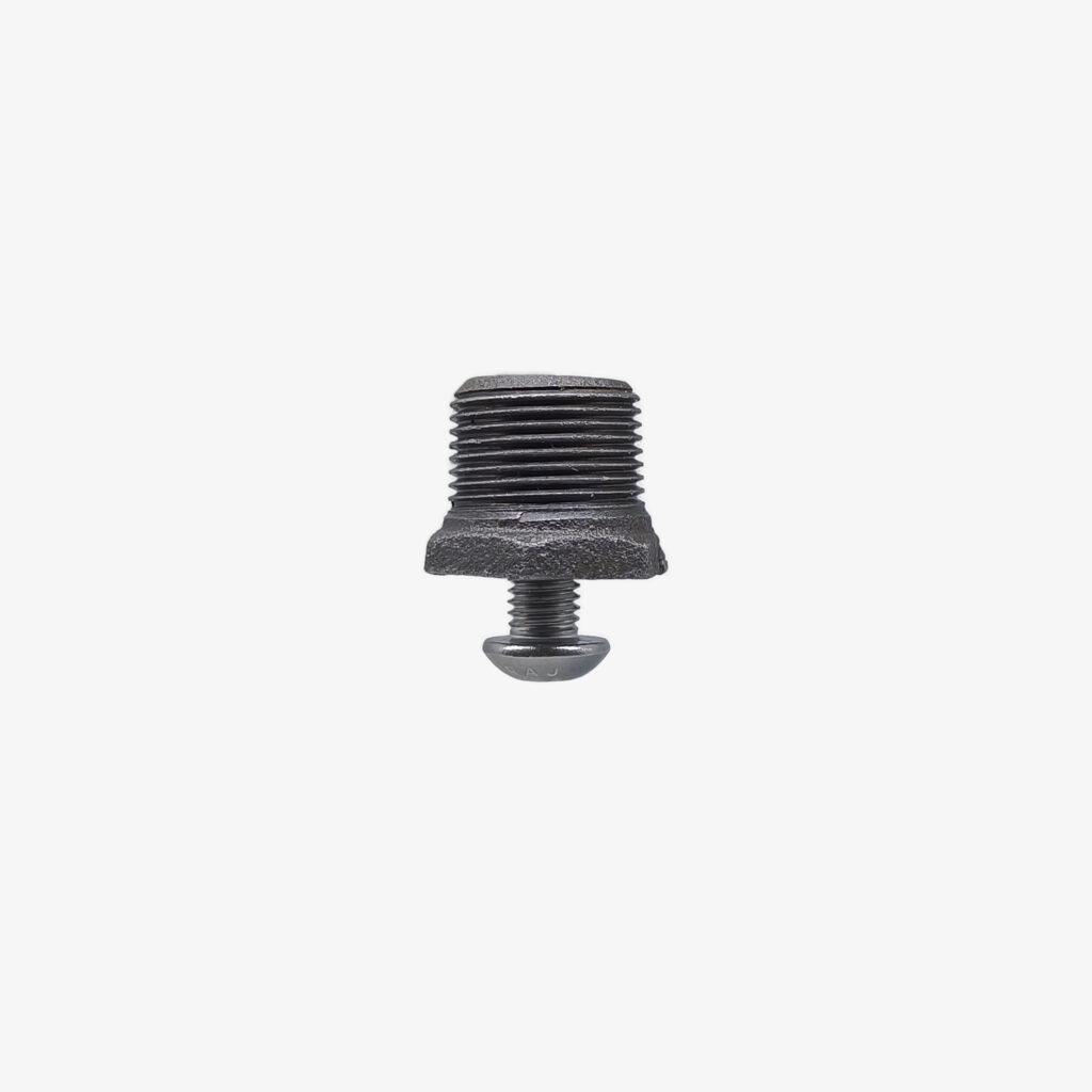 Kupplung Radbefestigungskit Nippel Reduziert mit Schraube M10x1,5 für DIY Industrial Style Deko - MCFA0090100W1