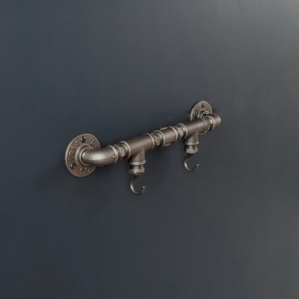 Porte Manteau Industriel 2 Crochets Verticaux sur bride 1914 – MCFK5120512