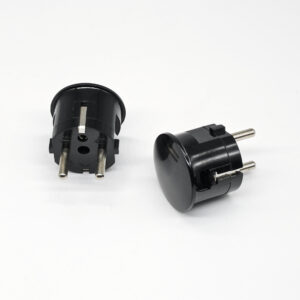 Elektrische Komponente Vintage Europäischer Bakelit-Stecker Mit Erde - MCFL0103300Y8