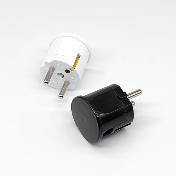 Electrical Component: Vintage European Electrical Plug with Ground – MCFL0103200Y8