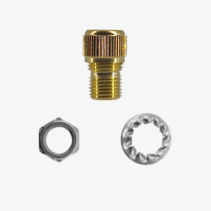 Composant luminaire Serre-câble Moleté en laiton avec écrou – Laiton &ndash; MCFL0360124W9S11