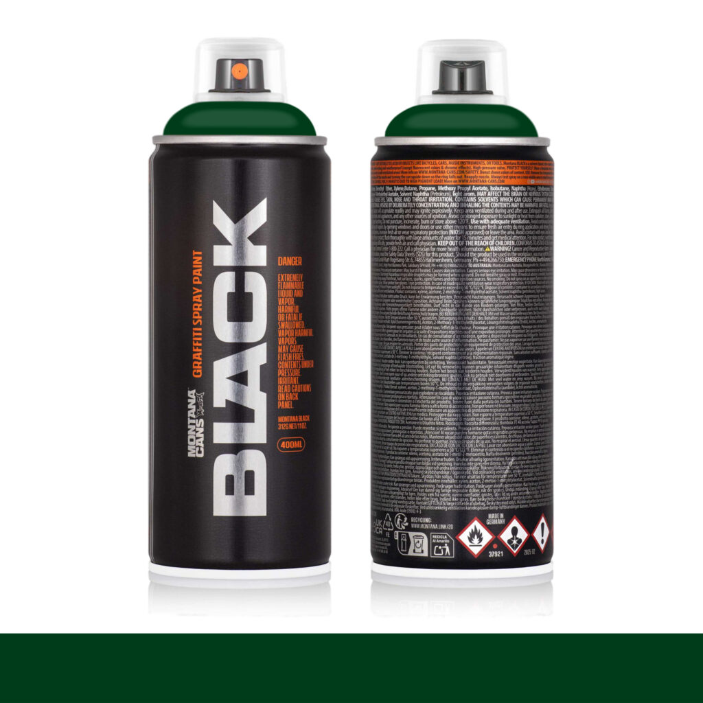 Montana Black TAG Green Vert Mat – MCFT0111604C2